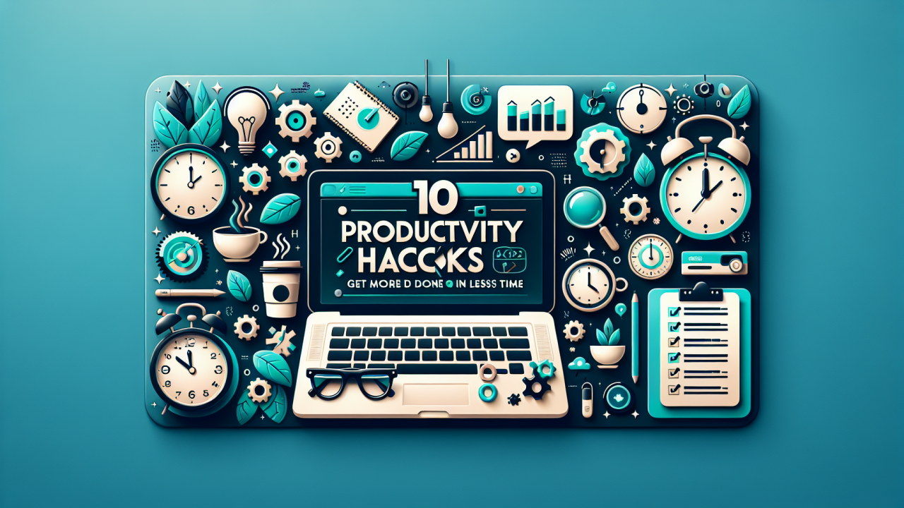 10 Productivity Hacks to Get More Done in Less Time