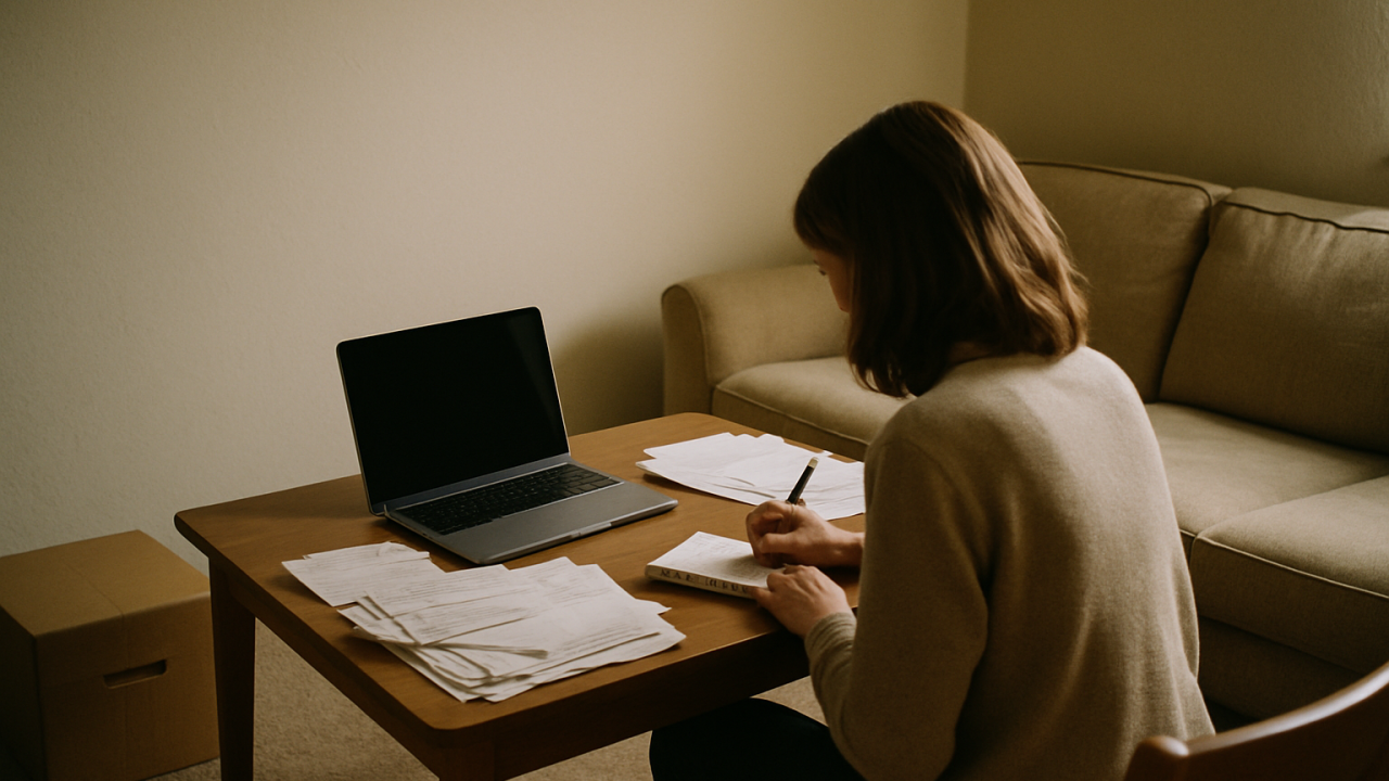 How to Stay Organized When You Are Starting Over With No Savings